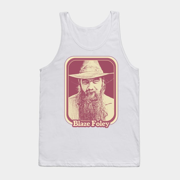 Blaze Foley // Original Retro Outlaw Country Fan Design Tank Top by DankFutura